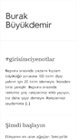 Mobile Screenshot of burakbuyukdemir.com